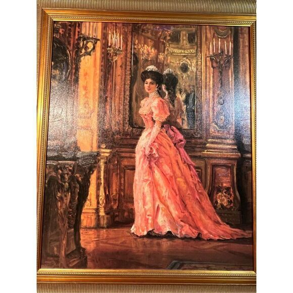 ALAN MALEY "THE RECITAL" LIMITED EDITION PRINT ON CANVAS | Victorian Impressioni - Picture 3 of 7